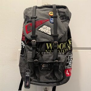 Loungefly ﻿Star Wars LE 400 Denim Patch Backpack | SDCC 2017 Exclusive - NWT